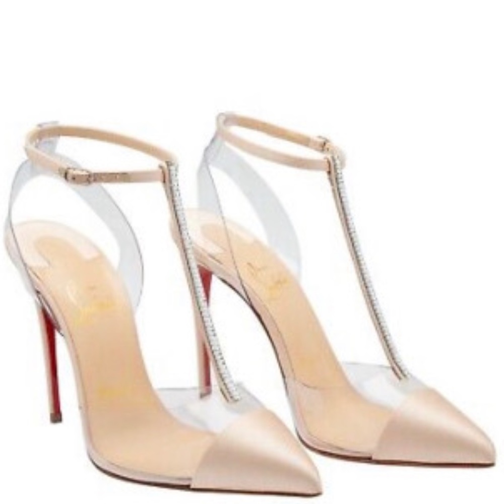 Chrisitian Louboutin Nosy Strass 100 Pump